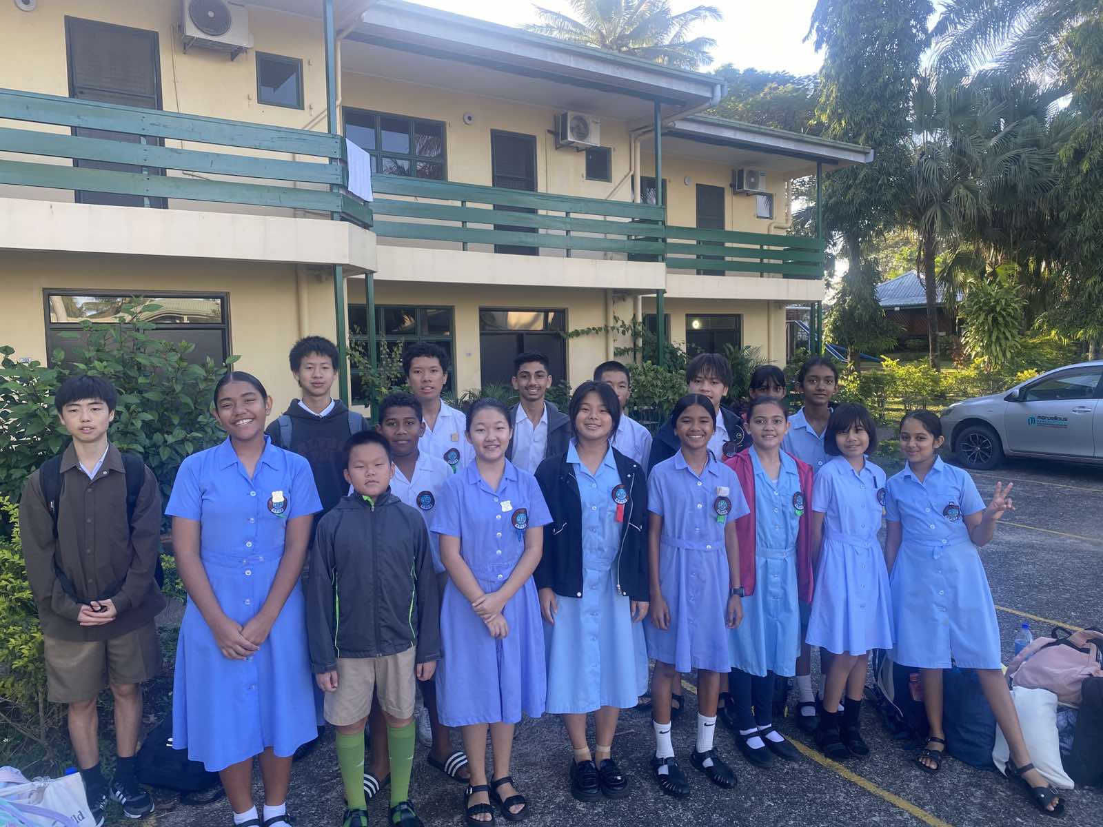 Students at Math Competition